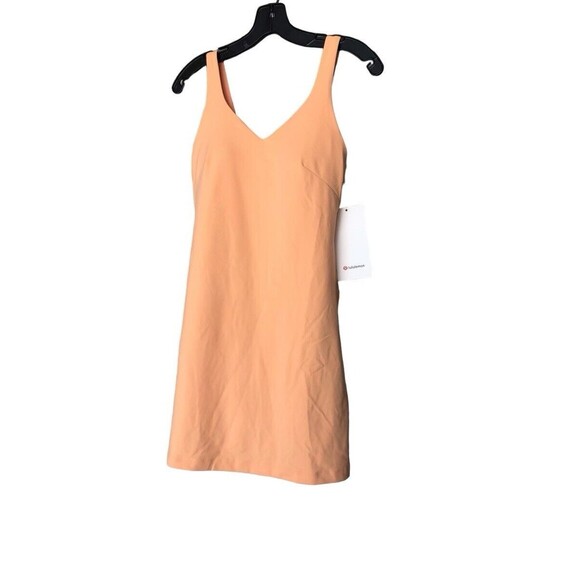 Lululemon Women's Align Dress Size 4 Peach Bellini New w/tag $148 - Picture 1 of 3